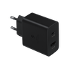 Samsung OSAM-EP-TA220NBEG Duo adapter za brezžični polnilec, črn, 35W