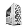 Sharkoon Számítógépház - MS-Y1000 White (fehér; fehér belső; alsó táp; mATX; mITX; 2xUSB3.0; I/O)