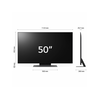 LG 50QNED823RE QNED 4K Ultra HD TV, HDR SMART LED TV, 127 cm
