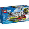 LEGO® City Great Vehicles 60254 Versenycsónak szállító