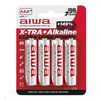 Aiwa AB-AAALR03/4 LR03 elem csomag, 4db