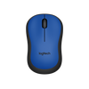 Logitech M220 Silent bežični miš, plava