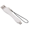 Hama USB- Micro USB adapter na privezku za ključeve 6 cm, bijeli