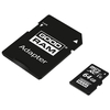 Goodram 64GB microSDHC memóriakártya + adapter, Class 10, UHS-i 1 (M1AA-0640R12)
