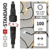 Emos Standard LED vijenac, sa timerom, 10m, vanjski i unutarnji, toplo/hladno bijela