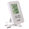 Home HC 12 Vezetékes külső-belső hőmérő, órával