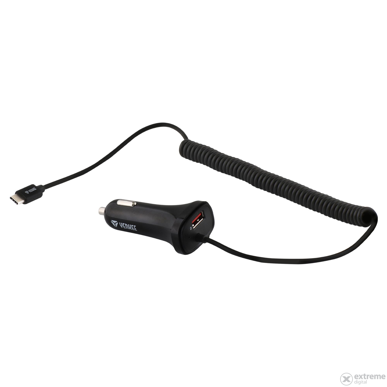 Yenkee YAC 2014 USB C car charger QC 3.0 nabíječka do auta