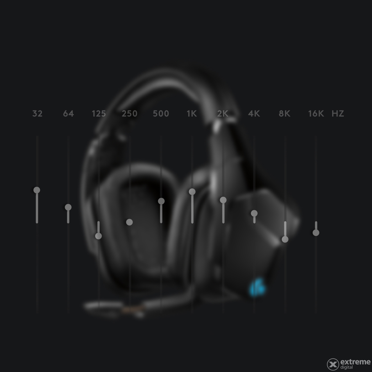 Logitech G935 gamer slušalice