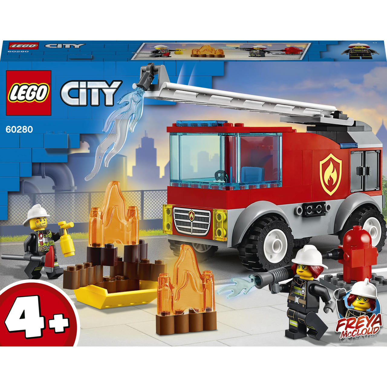 LEGO®  City Fire 60280 Vatrogasni kamion s ljestvama