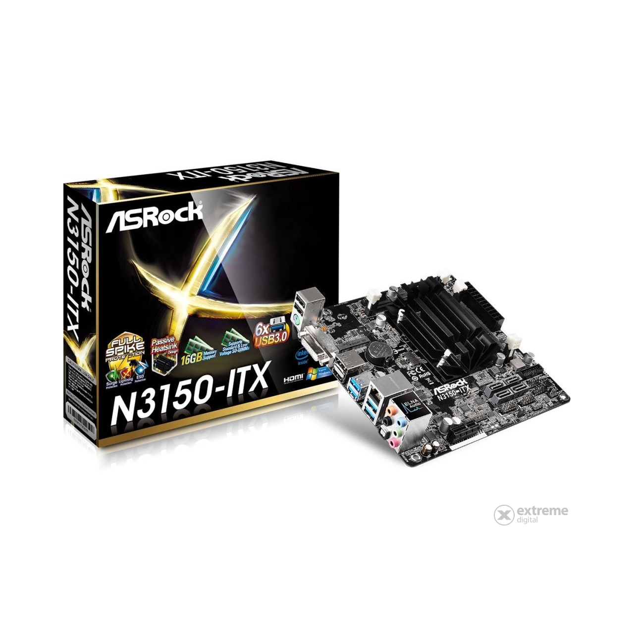 ASRock N3150-ITX s1170 alaplap