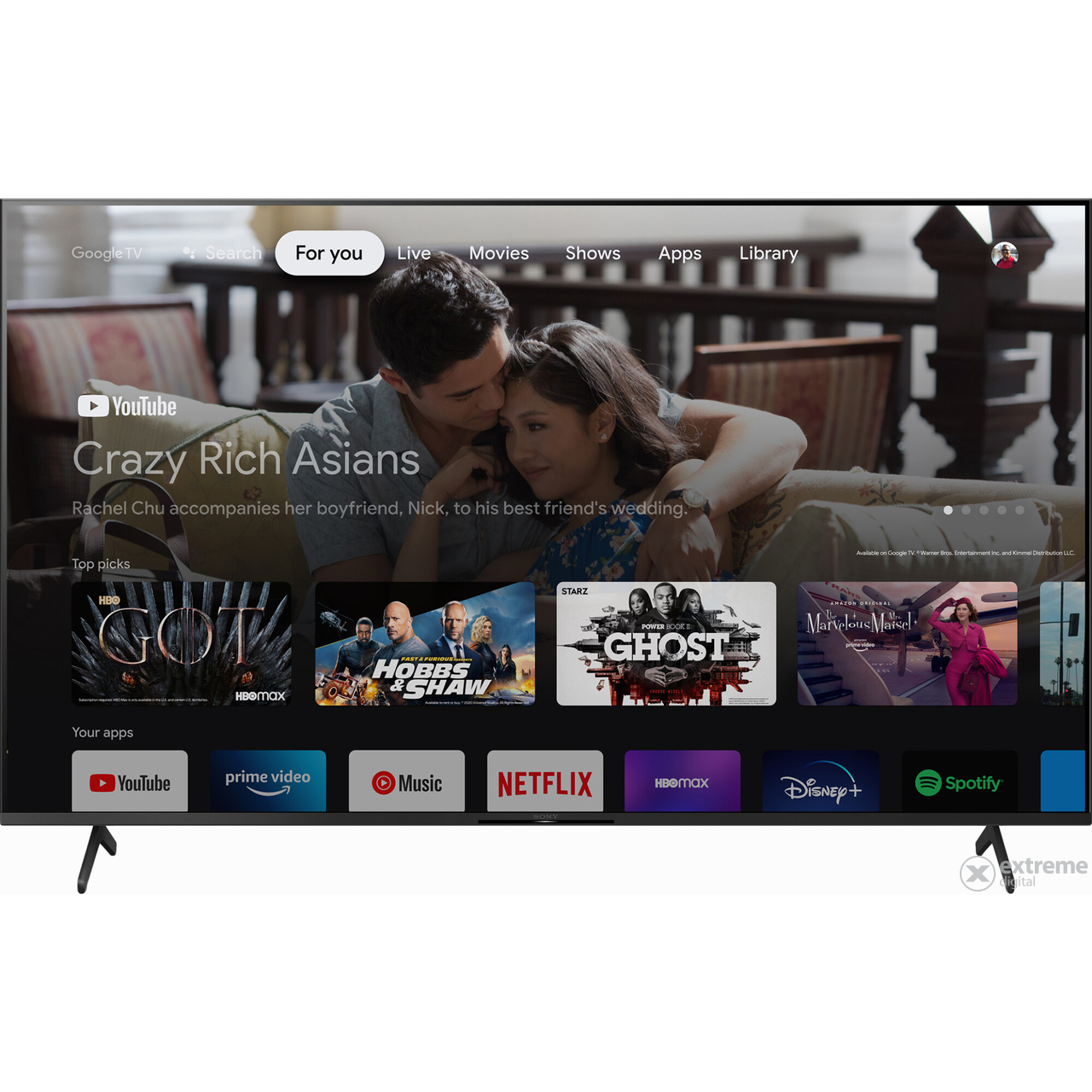 Sony KD65X85JAEP Smart LED Televize, 164 cm, 4K Ultra HD, Google TV