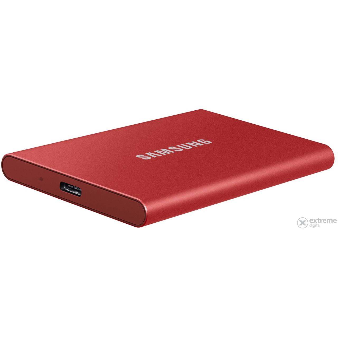 Samsung T7 Touch 1TB externý SSD disk, červený (MU-PC1T0R/WW)