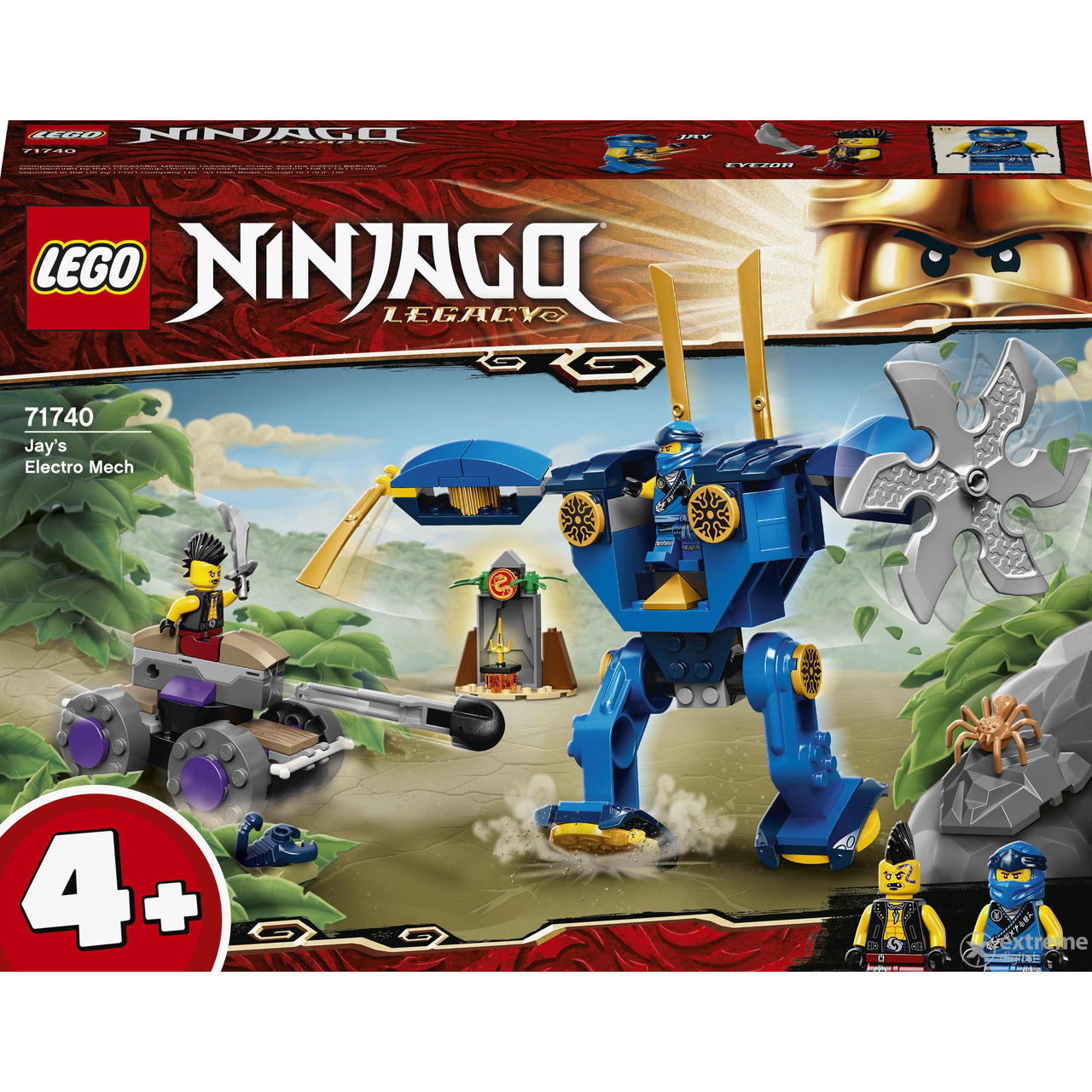 LEGO® Ninjago™ 71740 Jayův elektrorobot