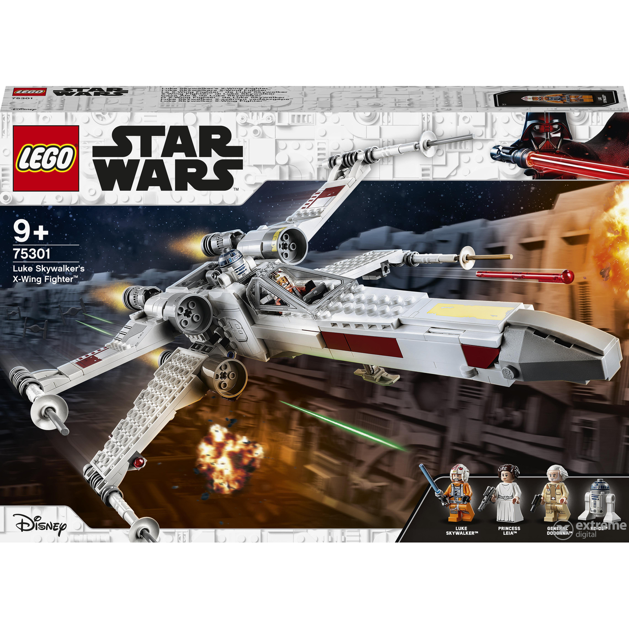 LEGO® Star Wars™ 75301 Stíhačka X-wing™ Luka Skywalkera