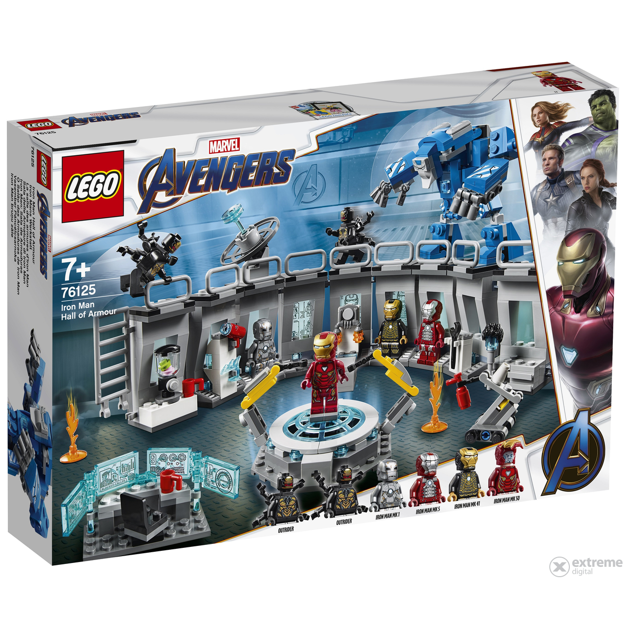 LEGO® Super Heroes 76125 Dvorana Oklopa Iron Mana