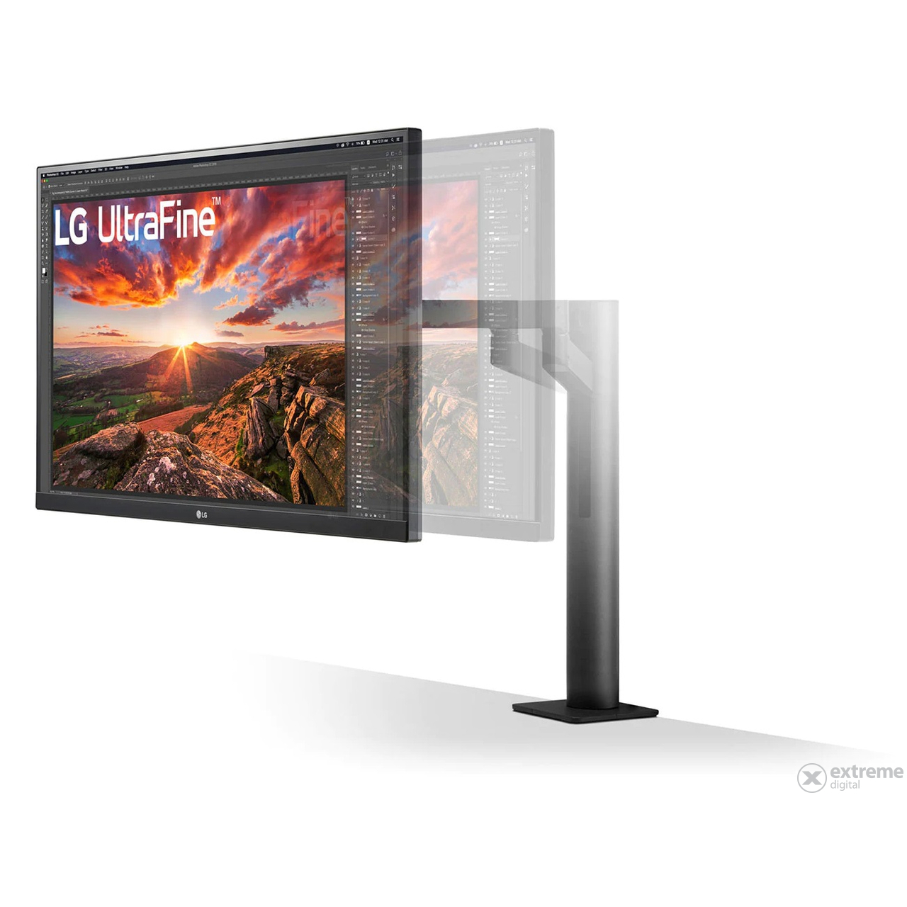 LG 27UN880-B 27" 4K IPS monitor