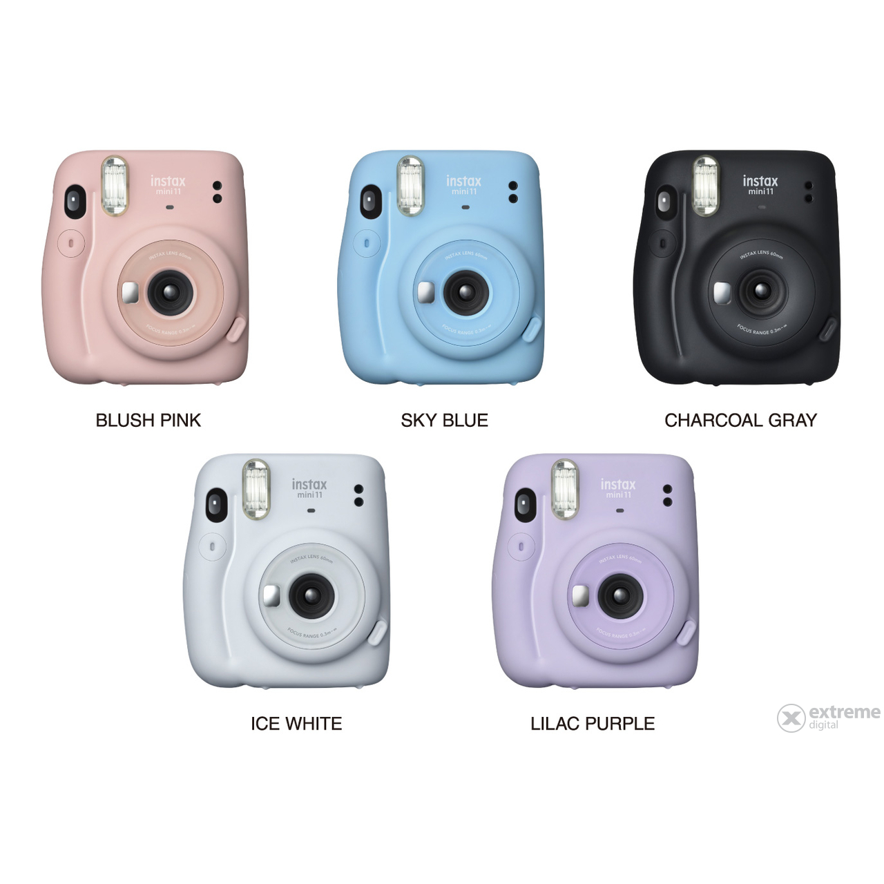 Fujifilm Instax Mini 11 analogni fotoaparat, Charcoal Gray