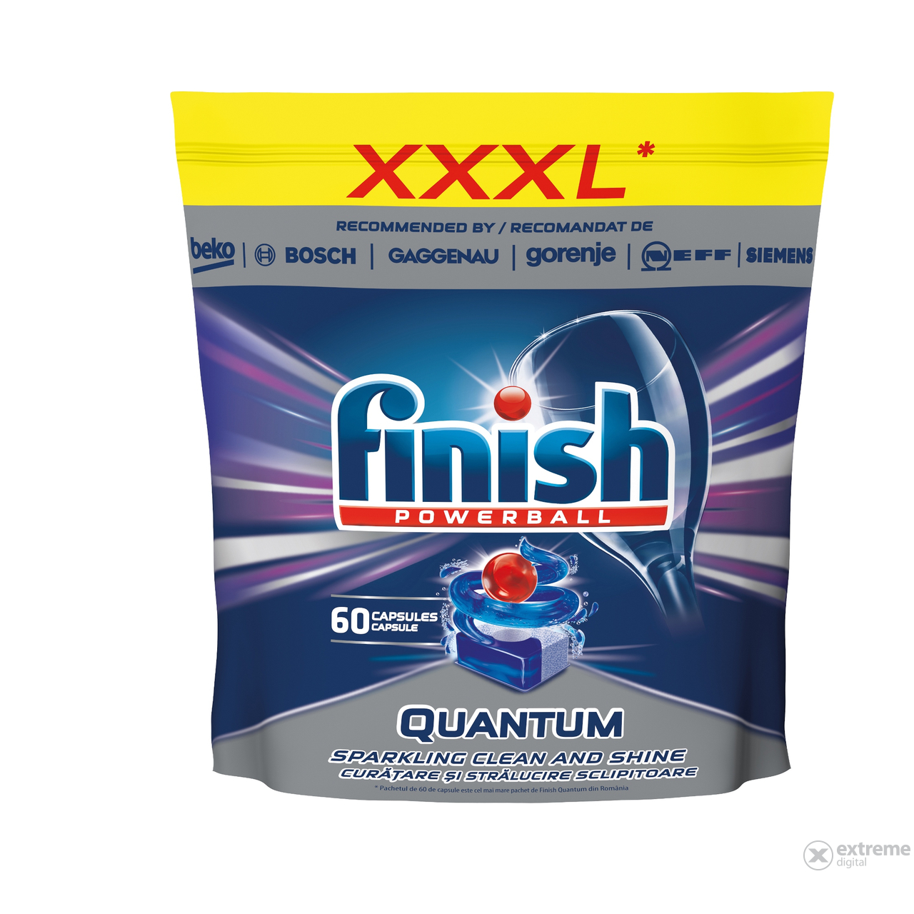 Finish Quantum Max tablety do umývačiek (60ks)