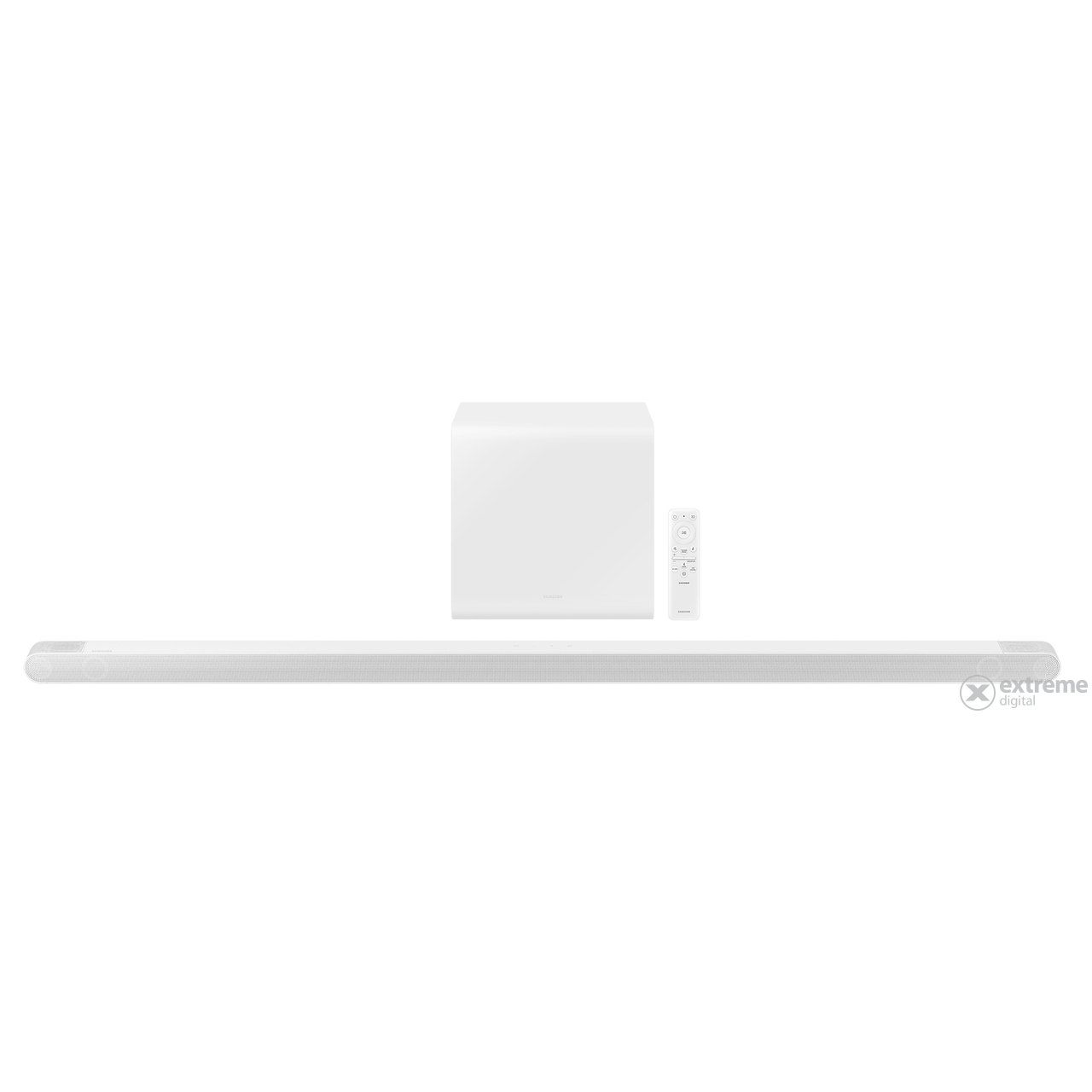 Samsung HW-S801B Soundbar, 3.1.2, 330 W, Bluetooth, Dolby Atmos, bezdrátový subwoofer, bílý