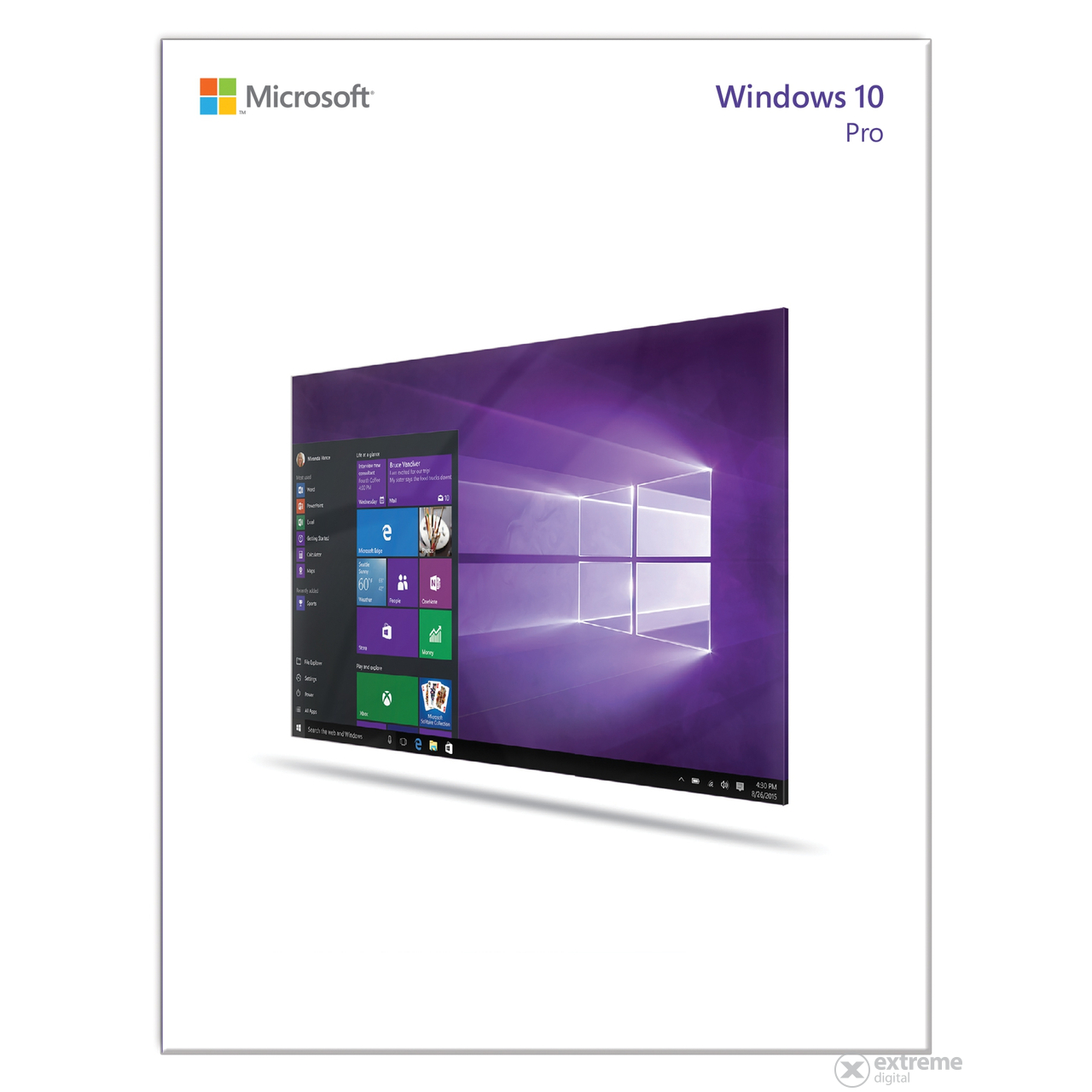 Microsoft Windows 10 Pro 64-bit OEM, HUN (FQC-08952)