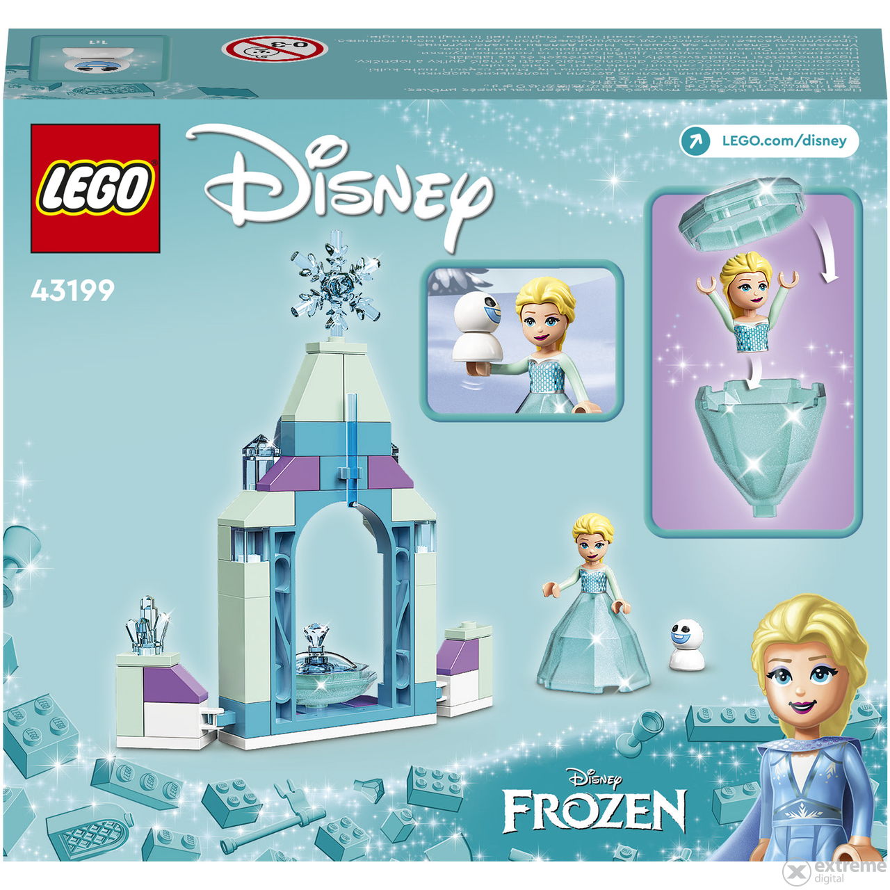 LEGO® Disney Princess 43199 Elsas Schlosshof