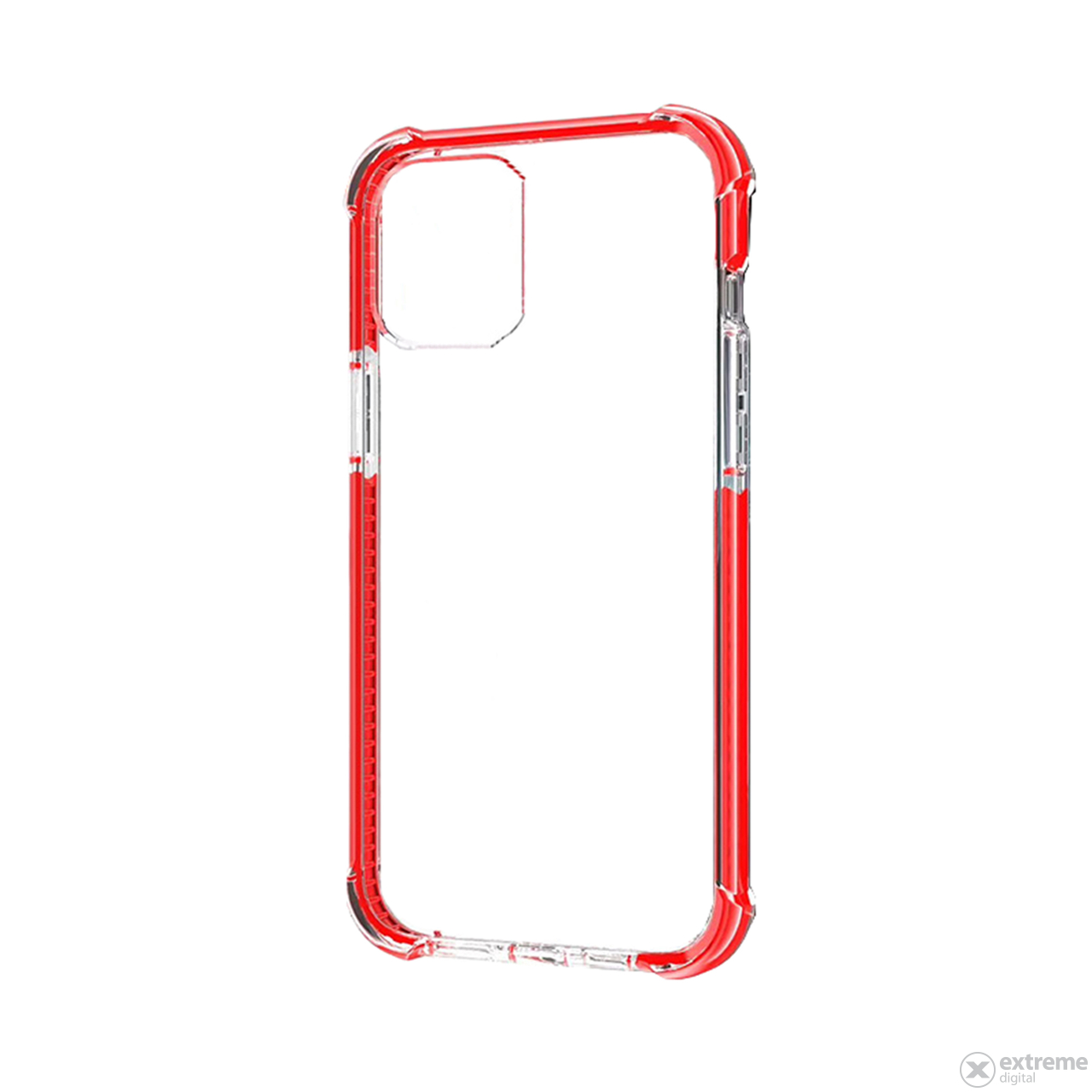 Zaščitni ovitek Cover Hard X-Fitted Defender Air za iPhone 12 Pro Max, rdeč