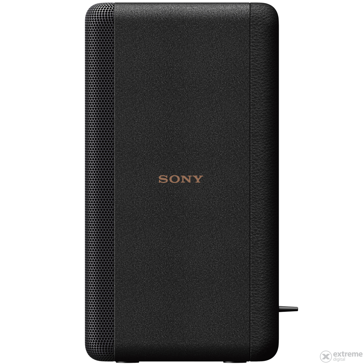 Sony SARS3S brezžični zvočnik v ozadju za zvočni projektor, črn