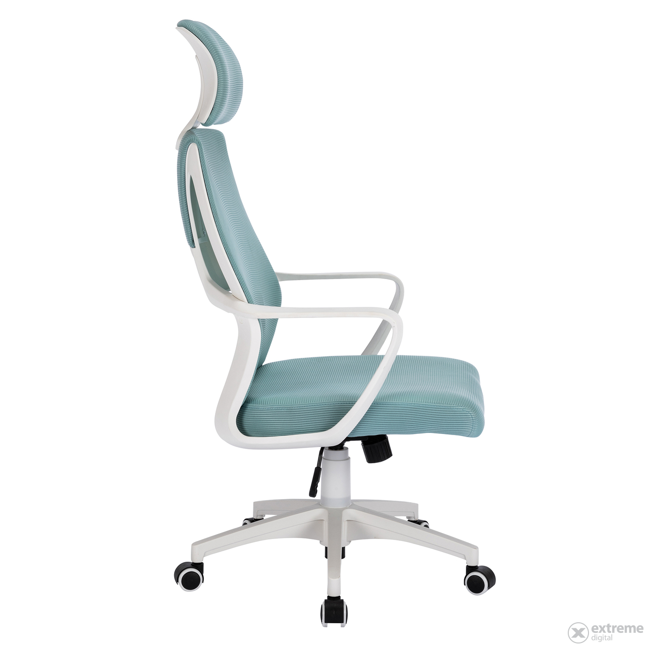 Crocus Neo Mesh  ergonomska uredska stolica, bijela / plava