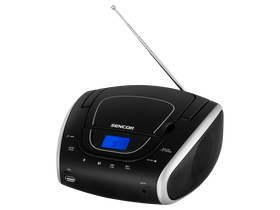 Sencor SPT 1600 BS prijenosni CD radio USB,MP3 player, crni