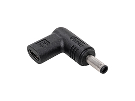 Akyga AK-ND-C10 kabelová redukce USB-C 4.5 x 3.0 mm Černá