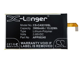 Cameron Sino 3900 mAh Li-Polymer baterija (unutarnja baterija, zahtijeva instalaciju, kompatibilan s APP00240)