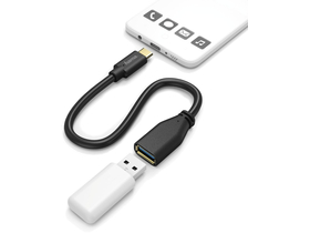Hama USB Type-C -  OTG adapter, 0,15m, crni