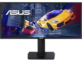 ASUS VP348QGL LED VA Gaming Monitor, 34", UltraWide QHD, DisplayPort, FreeSync, HDR-10, schwarz