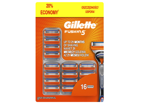 Gillette Fusion zamjenske glave za aparat za brijanje 4x4  kom.