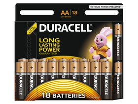 Duracell BSC AA baterie, 18 ks