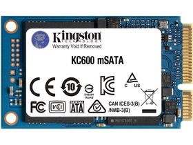 Kingston KC600 mSATA 512GB internes SSD-Laufwerk