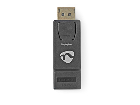 Nedis (CCGB37915BK) DisplayPort – HDMI adapter, crni