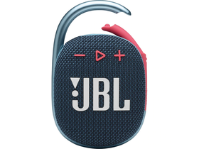 Vodotesen Bluetooth zvočnik JBL Clip 4, modro/roza