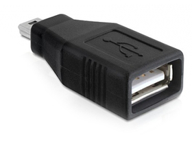 Delock 65277 USB adapter 2.0-A žensko-mini USB muško