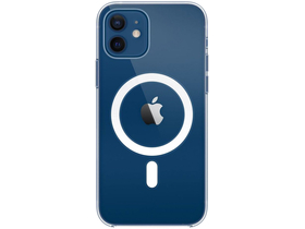 Cellect Apple iPhone 12 Pro Max magnetické, silikonové pouzdro, průhledné