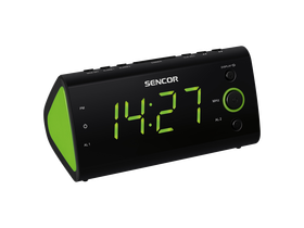 Sencor SCR 170 radio sa budilicom, zeleni LED