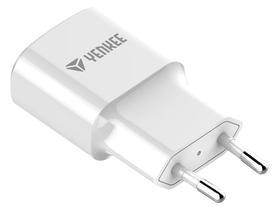 Yenkee YAC 2023WH USB mrežni brzi punjač QC3.0