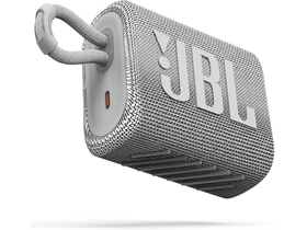 JBL GO 3 wasserdichter tragbarer Bluetooth-Lautsprecher, weiß