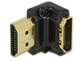 Delock 65662 adapter HDMI Ethernet - HDMI-A žensko-HDMI-A muško 4K, crna