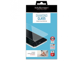 Képernyővédő fólia törlőkendővel (1 db-os, edzett üveg, extra karcálló, ütésálló, 9H) DIAMOND GLASS