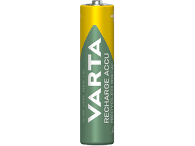 Varta Recharge Accu Recycled NiMH 800mAh AAA 4 darabos akkucsomag