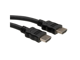 Roline HDMI Ethernet M/M  2.0m kábel, fekete