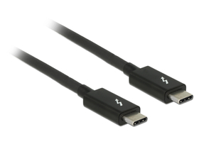 Delock Thunderbolt 3 (20 Gb/s) USB-C kabel, plug & plug, pasivni, 1,0 m, 5 A,