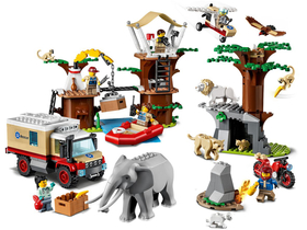 LEGO® City Wildlife 60307 Záchranářský kemp v divočině