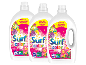 Surf Tropical gel za pranje veša, 3x60 pranja